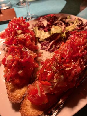 Bruschetta Piccante    at Timoleone Veggie Restaurant & Cocktail Bar in Taormina