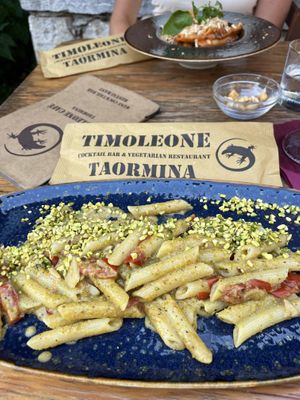   at Timoleone Veggie Restaurant & Cocktail Bar in Taormina