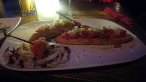 Bruchetta's at Timoleone Veggie Restaurant & Cocktail Bar in Taormina