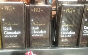 Dark chocolate at CLT - Pret A Manger - CC in Charlotte