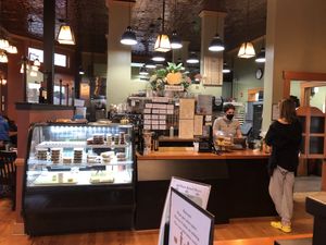 Counter at The Park Side Cafe in Olympia