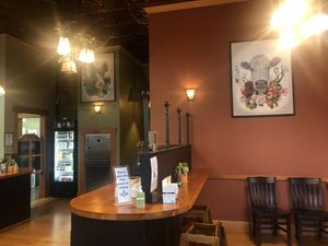 Really loved the art 🖼   at The Park Side Cafe in Olympia