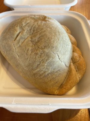 Veggie hand pie  at The Park Side Cafe in Olympia