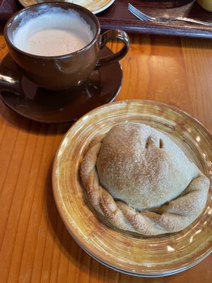 Long fog and apple vanilla rose sweet hand pie (awesome combo!)   at The Park Side Cafe in Olympia