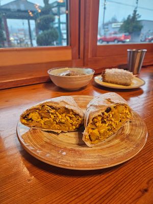 Breakfast Burrito at The Park Side Cafe in Olympia