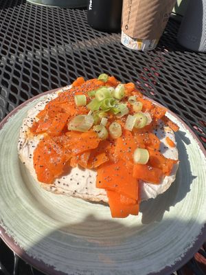 Carrot lox   at The Park Side Cafe in Olympia