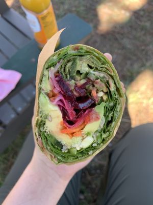 Vulcan Wrap 🌈  at Davey Jones Deli in Sausalito