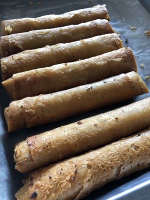 Spring Rools at Vegetarian Club in Nakhon Ratchasima