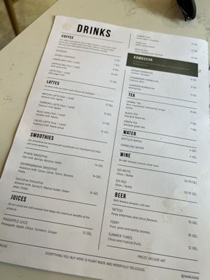 Drinks  at Namu ნამუ - Maybe closed in Tbilisi