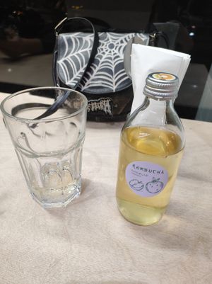 Apple kombucha (limited edition) at Namu ნამუ - Maybe closed in Tbilisi