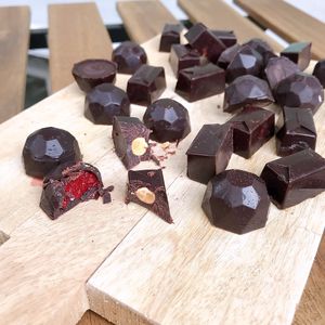 Chocolate bonbon (raw vegan) at Namu ნამუ - Maybe closed in Tbilisi