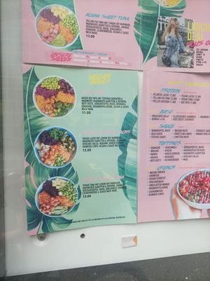 Vegan bowls at Maui Poke Guys - Karoviertel in Hamburg