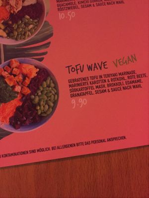 Vegan signature bowl  at Maui Poke Guys - Lange Reihe in Hamburg