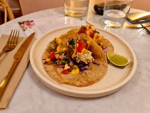 Fysh tacos at Eden in Bondi Beach