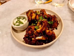 Popcorn cauli at Eden in Bondi Beach