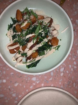 sweet potato gnocchi  at Eden in Bondi Beach