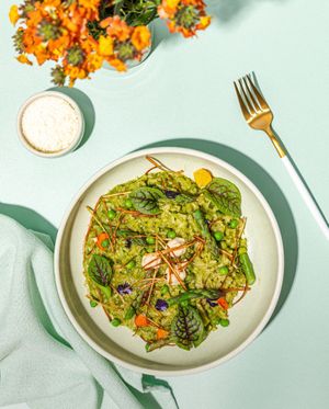 Garden Risotto  at Eden in Bondi Beach