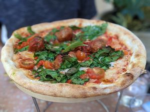 Pizza at Eden in Bondi Beach