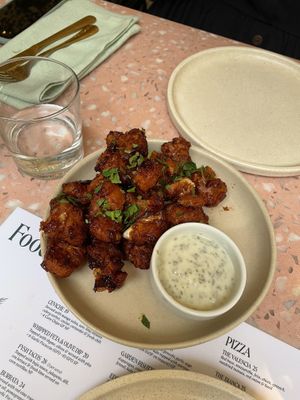 Popcorn cauli   at Eden in Bondi Beach