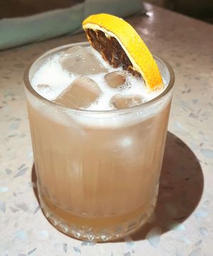 cocktail "Smoked Paloma" at Eden in Bondi Beach