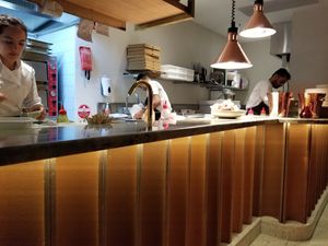 Open kitchen at Eden in Bondi Beach