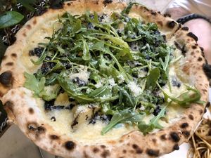 Pizza at Eden in Bondi Beach