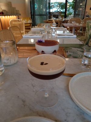 Happy hour $12 cocktails... so good at Eden in Bondi Beach