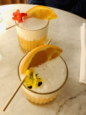 Amaretto sours  at Eden in Bondi Beach