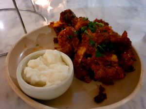 Baked cauliflower at Eden in Bondi Beach