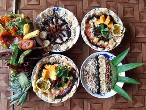 Smoothie bowls at Garden Grown in Arugam Bay