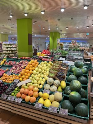 Veggie aisle   at Alnatura in Erfurt