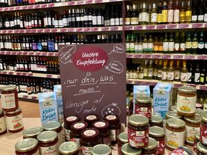 inside at Alnatura in Erfurt