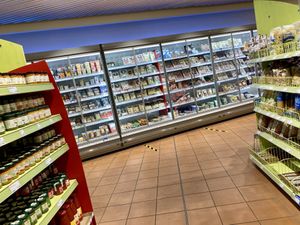 lotsa stuff at Alnatura in Erfurt