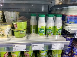 Vegan kefir  at Alnatura in Reutlingen