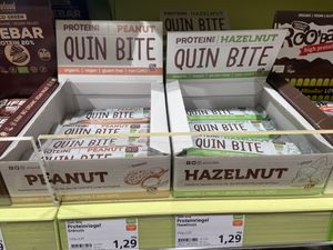 Vegan protein bars  at Alnatura in Reutlingen