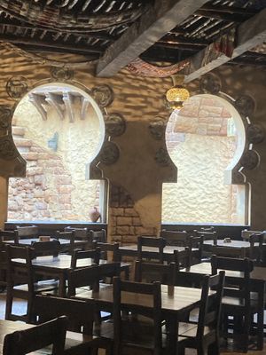 Grab a table  at DisneySea - Casbah Food Court in Tokyo