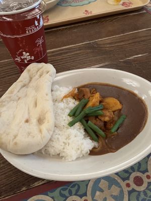 Vegetable Curry  at DisneySea - Casbah Food Court in Tokyo