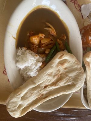 Indian curr  at DisneySea - Casbah Food Court in Tokyo