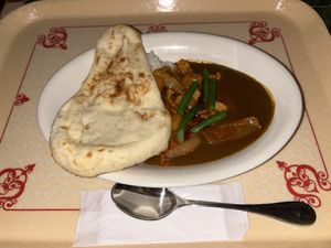 Vegetable curry  at DisneySea - Casbah Food Court in Tokyo