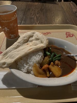 Vegan veggie curry   at DisneySea - Casbah Food Court in Tokyo