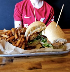 tofu sammy at Sip in Plattsburgh