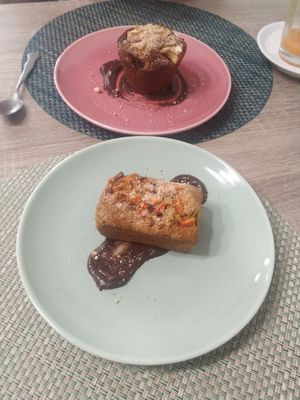 Postres at La Cookessa Bio in Granollers