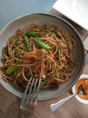 Spaghetti ... at La Cookessa Bio in Granollers