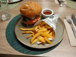 Hamburguesa la cookesa at La Cookessa Bio in Granollers