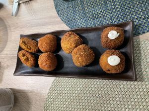 Croquetes  at La Cookessa Bio in Granollers