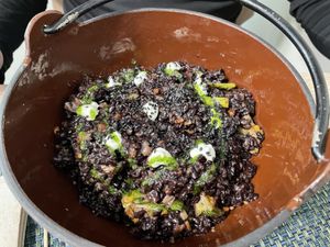 Arròs negre  at La Cookessa Bio in Granollers