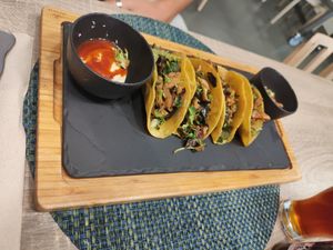 Tacos at La Cookessa Bio in Granollers