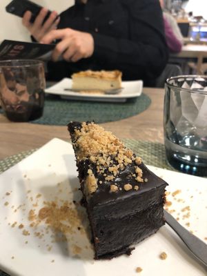 Tarta de chocolate at La Cookessa Bio in Granollers