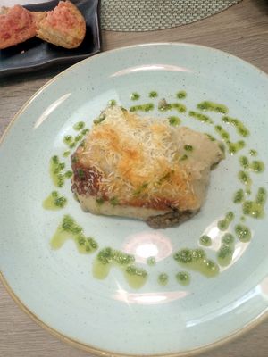 Mushroom cannelloni. at La Cookessa Bio in Granollers