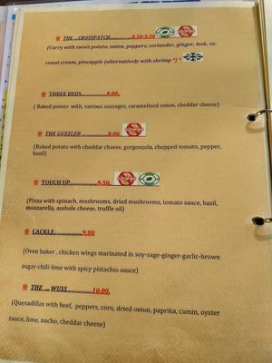 Menu page at Plaka - ΠΛΑΚΑ in Crete